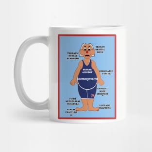 A History of Injury Mug